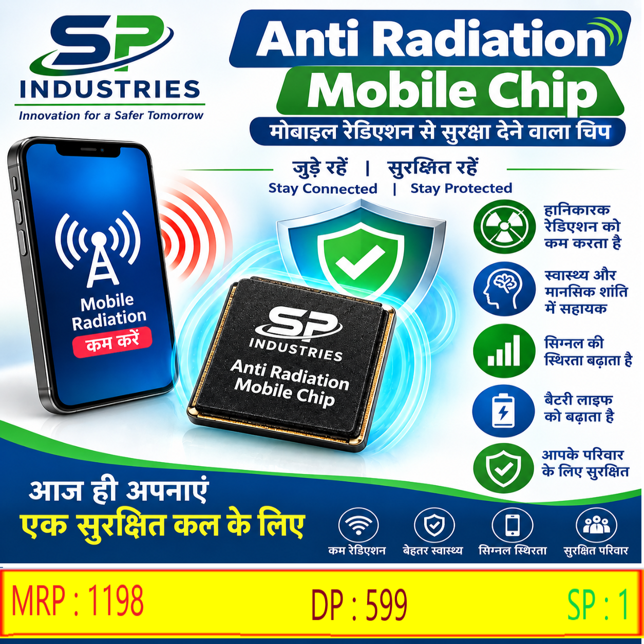 Mobile Anti Radiation Chip