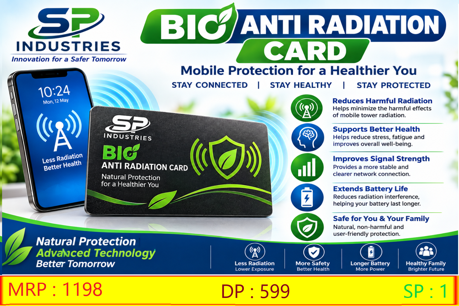Mobile Anti Radiation Chip