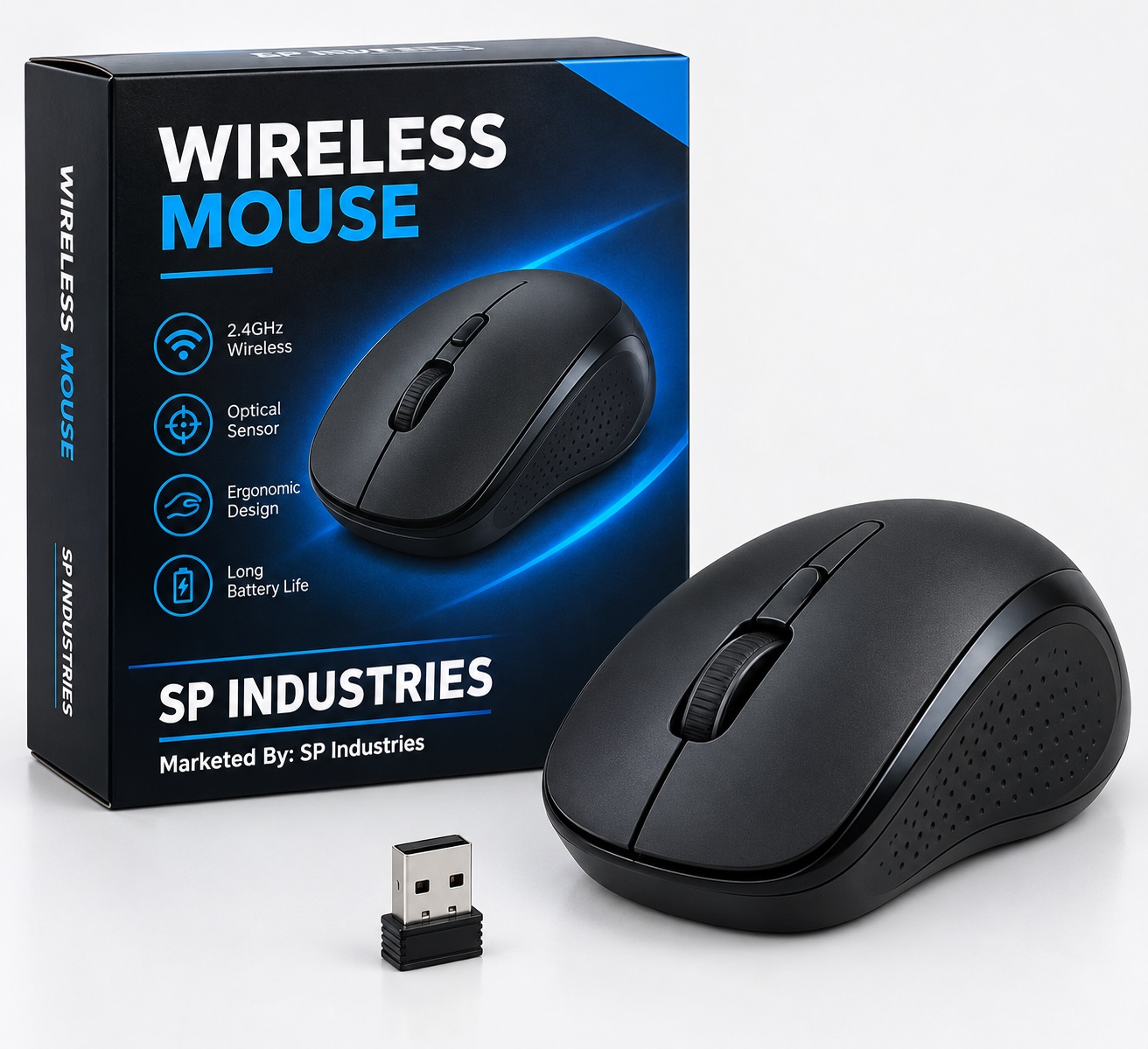 Wireless Mouse Product Display